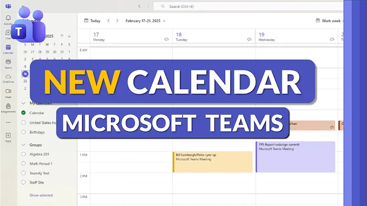 How to Use the NEW Microsoft Teams Calendar 📅 (Powered by Outlook)