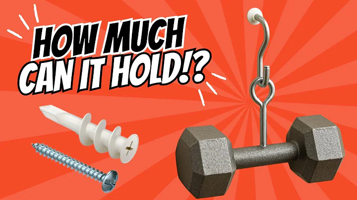 I Tested 7 Drywall Anchors! How Much Can They Really Hold and Which is the STRONGEST?!