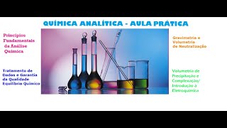 Química analítica - Aula Prática 1 - Fernanda Mendonça - Tutora Presencial