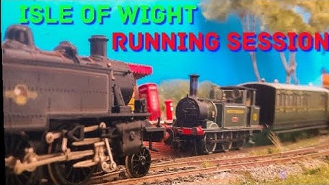 Isle of Wight running session - 00 gauge micro layout