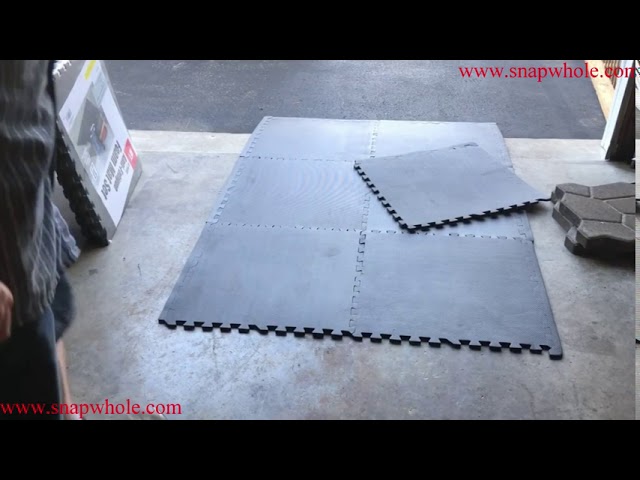 Ultrasoft Diamond Plate Anti-Fatigue Mat - 9/16 Thick - 2' x 2' FUD