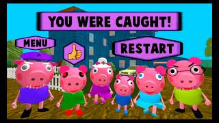 peppa pig neighbor family escape gameplay level 11