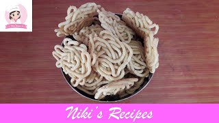 Murukku Recipe in Tamil | முறுக்கு | Tasty and crispy Murruku recipe | Niki's Recipes