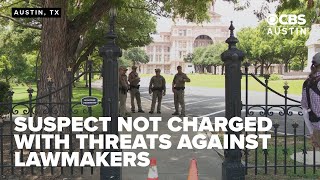 Suspect hasn't been charged with threats against lawmakers, DPS says