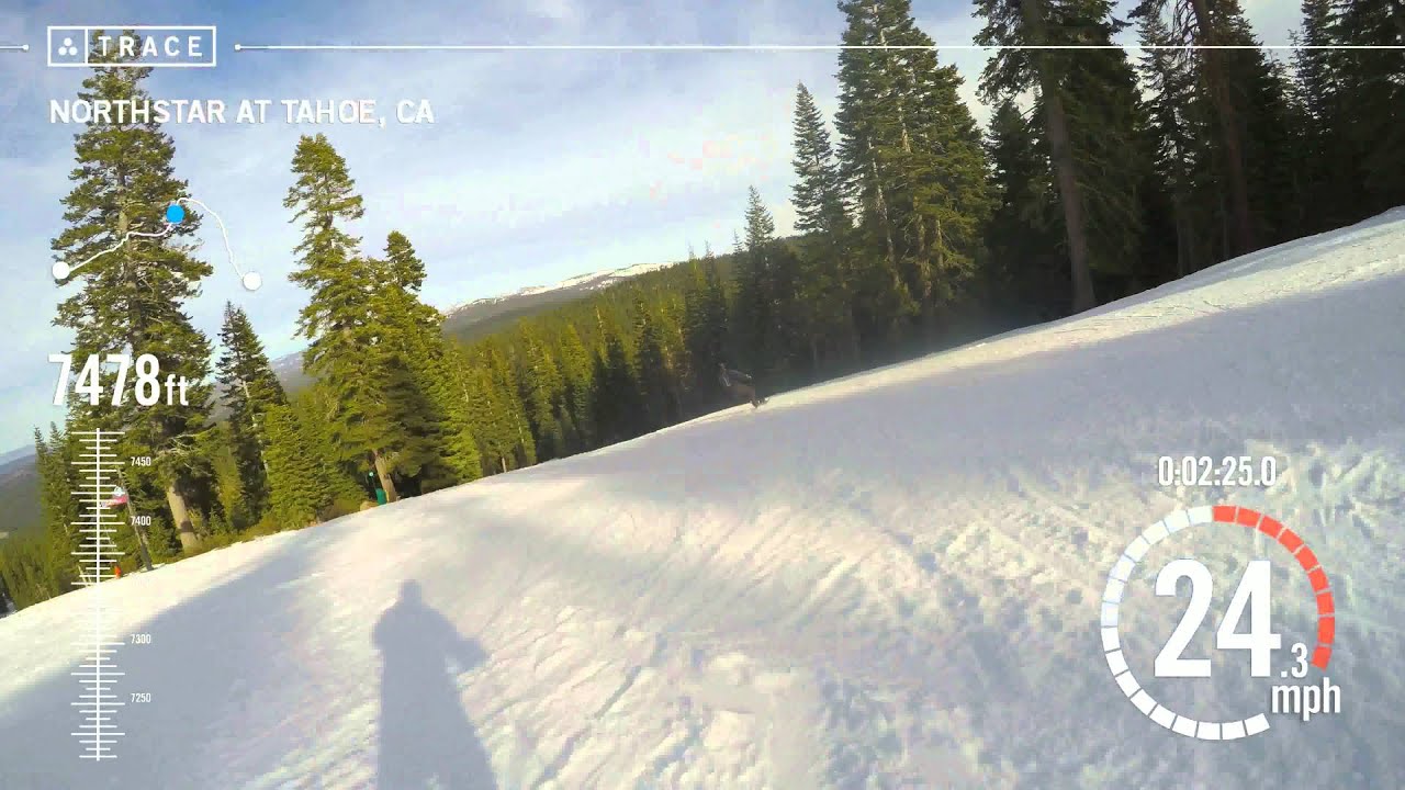 Trace: Skiing - Paul MacDougall at Northstar at Tahoe