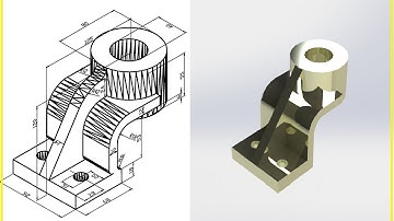►SolidWorks Tutorial for Beginners Learn How to Design a Part - 08