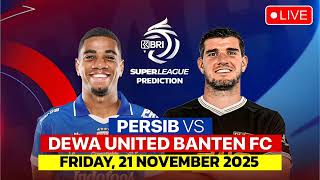 Persib Vs Dewa United Indonesia Super League Match Prediction