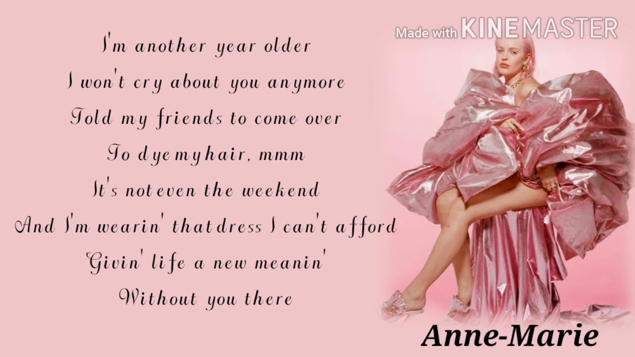 anne marie birthday dress ANNE-MARIE's Video on X
