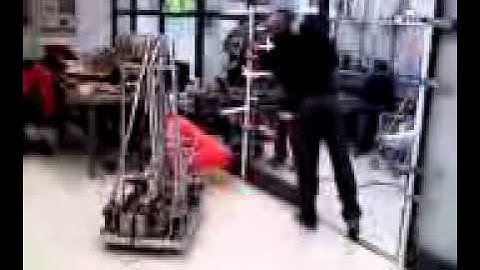 Logomotion FIRST Robotics Competition FRC 2011 Drive test