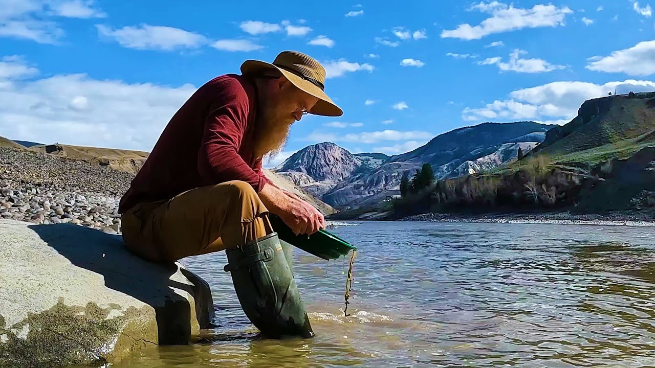 And the Adventure Continues! Gold panning the Fraser River.