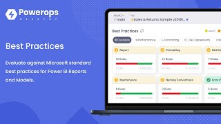 Best Practices (Powerops Desktop)
