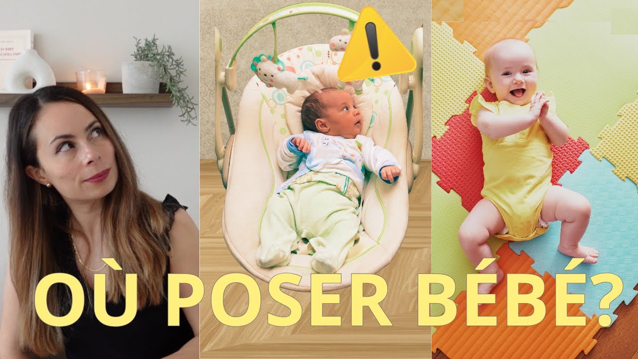 Tapis d’éveil, transat ou balancelle : où poser bébé sans se tromper ?