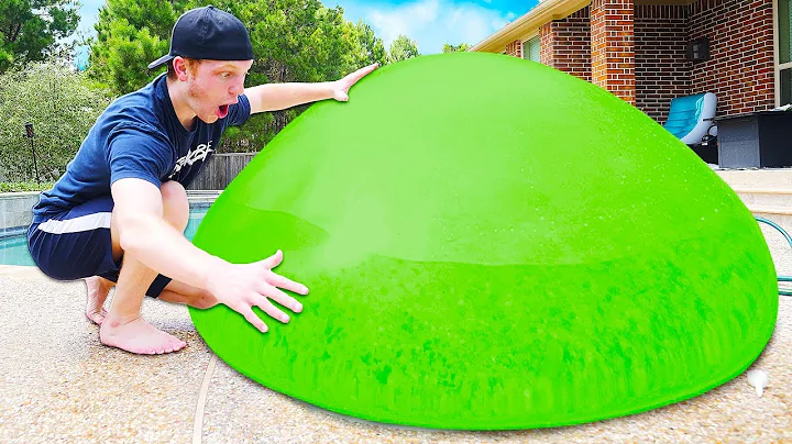 WORLD'S BIGGEST WATER WUBBLE BUBBLE BALL!
