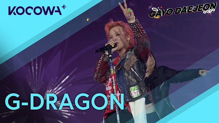 G-DRAGON - POWER + Sober + Crooked | 2024 SBS Gayo Daejeon | KOCOWA+