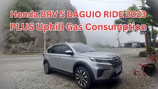 Honda BRV S 2023 Baguio Ride II Honda BRV S 2023 Uphill Gas Consumption