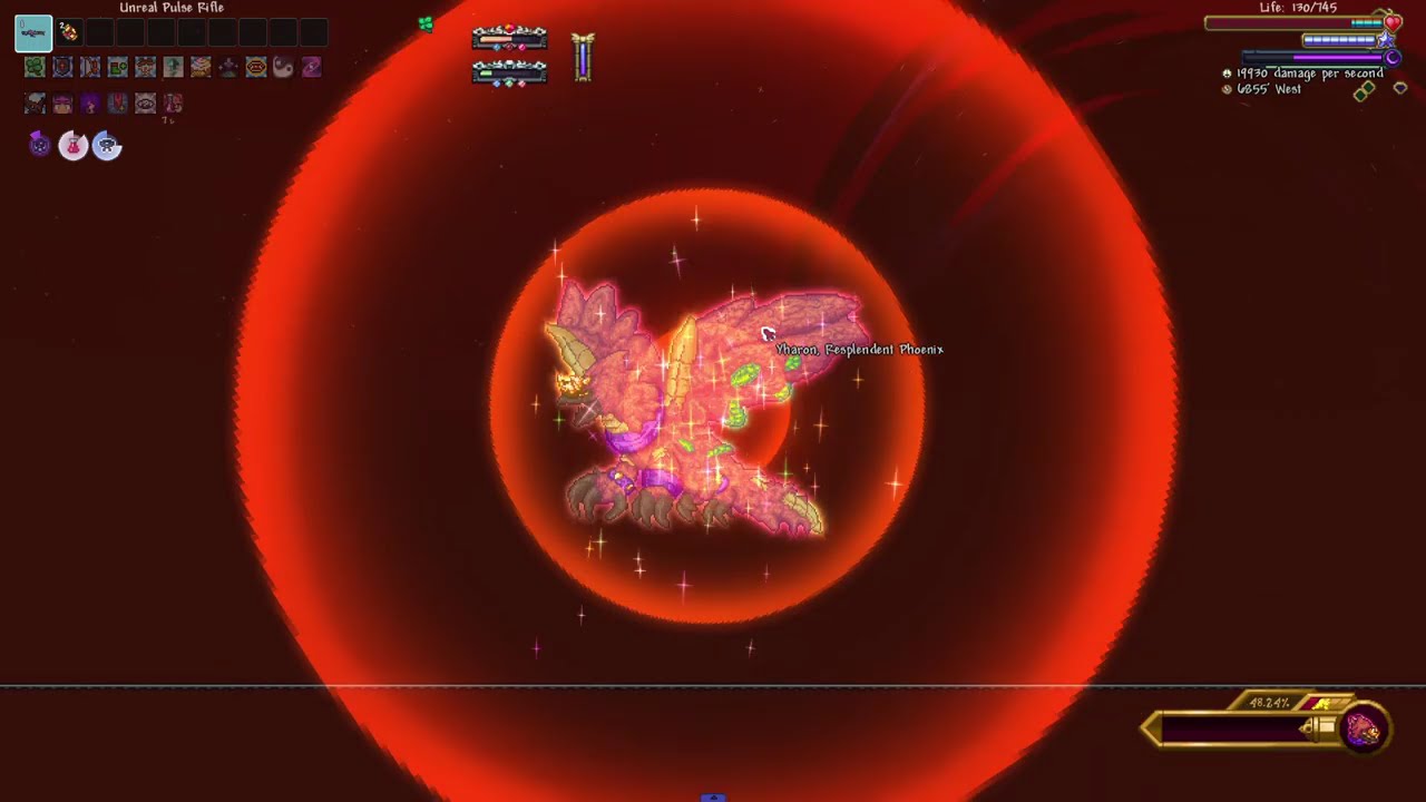 Pulse Rifle Vs. Yharon