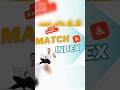 Excel INDEX + MATCH Explained in 60 Seconds @DataNext-01 #shorts