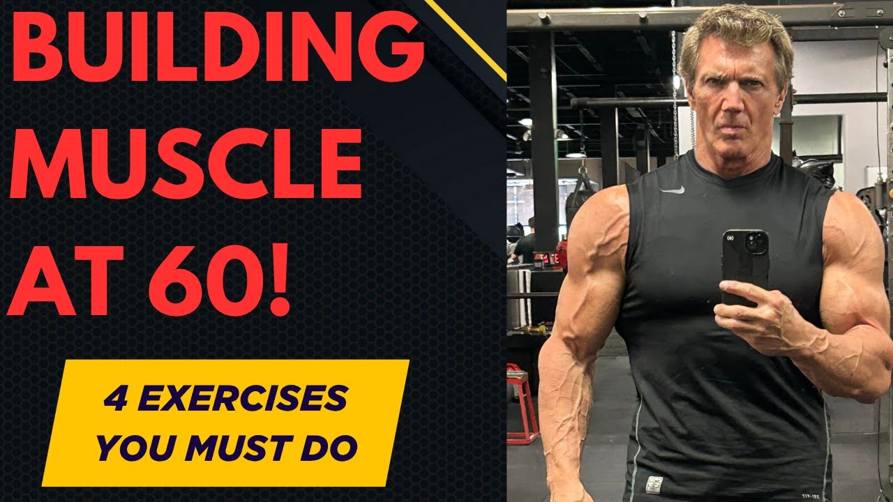 Наращиваем мышцы в 60 лет! 4 упражнения, которые вам обязательно нужно делать