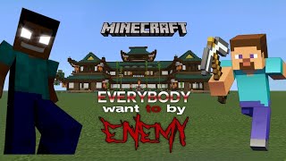 enemy hunt 😰 in ninja house Minecraft #viral #trending #shorts #minecraft