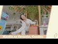 Travel Day Vlog | Manila to Toronto ☁️