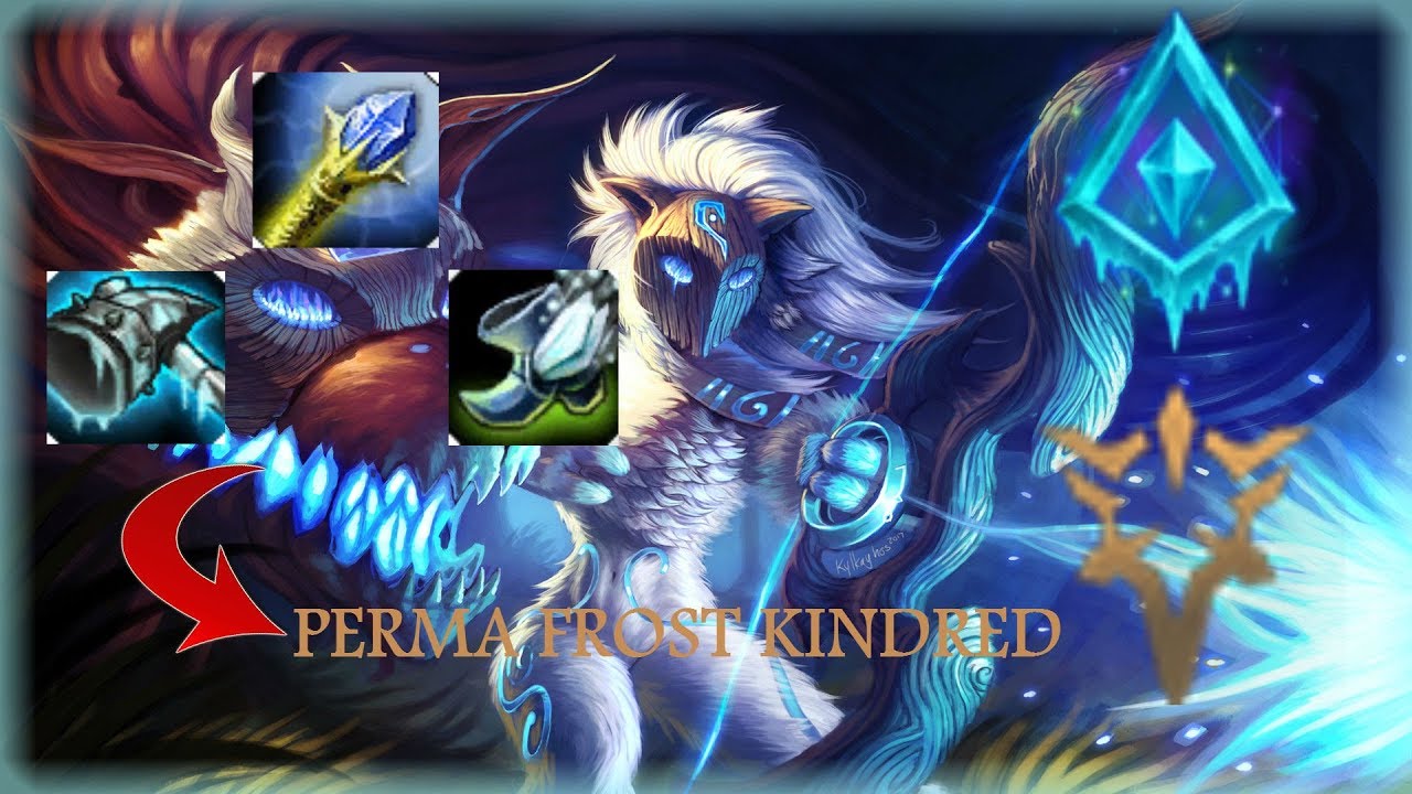Glacial Rune PERMA FROST KINDRED ADC BUILD - NEW RUNE GLACIAL AUGMENT IS BROKEN ...