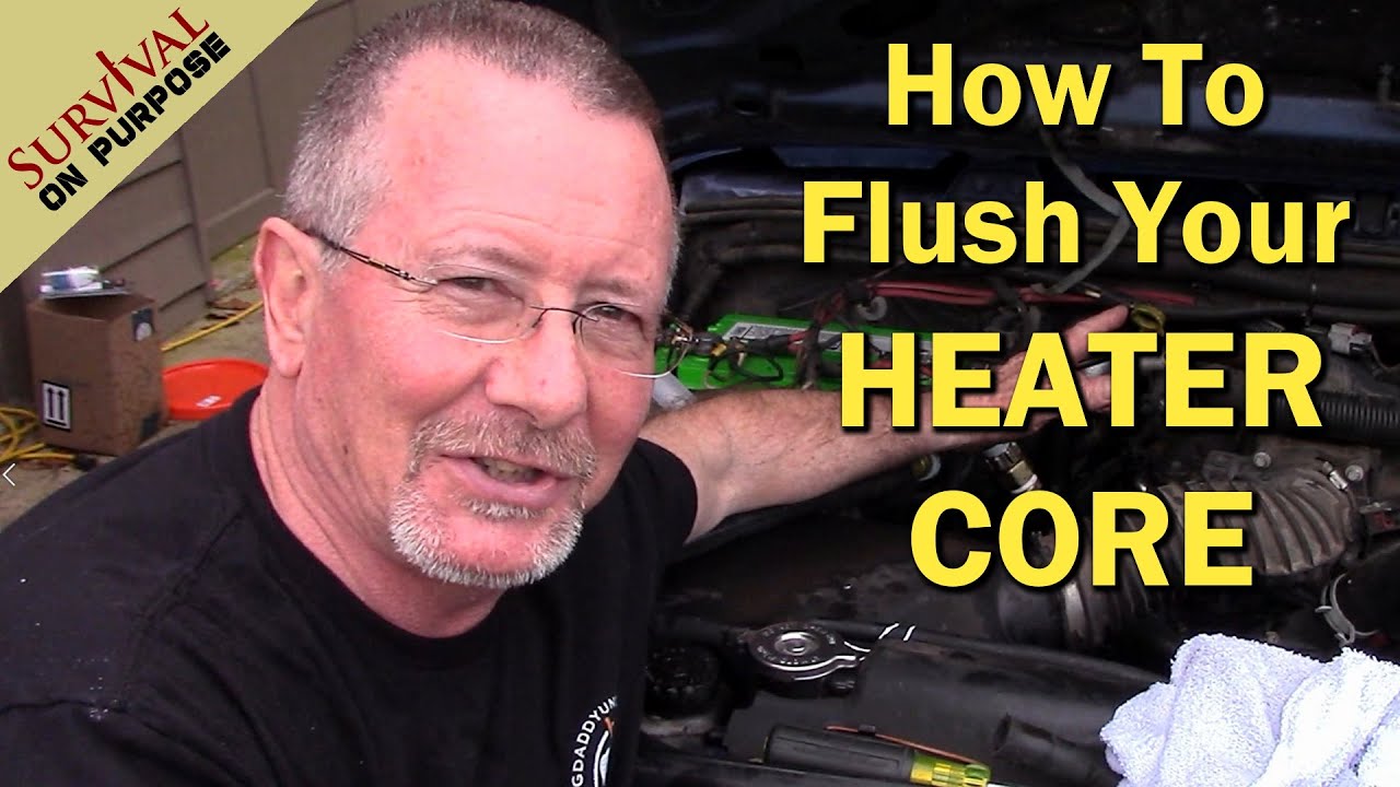 How To Flush Your Heater Core - Survival 4x4 Jeep Wrangler Project - YouTube