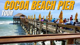 Cocoa Beach Pier Walking Tour (Cocoa Beach Florida USA)