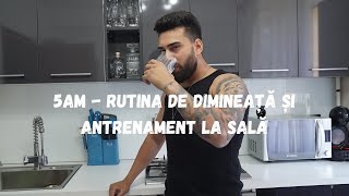 "5 AM: Ziua Productivă Începe Aici! Rutina Matinală și Antrenamentul la Sală"