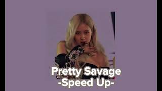 Blackpink-Pretty Savage-(Speed Up) Resimi