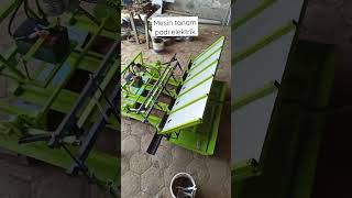 Alat Tanam Padi Elektrik Buatan Sendiri