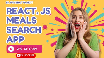 React.js E-Commerce Meals Search App | Beginners Friendly React.js Project. #reacjstutorial #reactjs