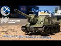 Zvezda 172 scale soviet tank destroyer isu152 build and review
