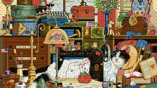 LIVE Stitch With Me #262 - DIMENSIONS Wednesday SAL | Maggie The Messmaker
