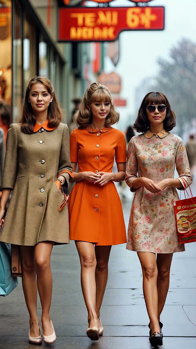 Iconic 1960s fashion