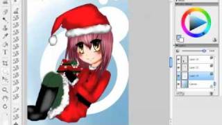 Christmas ~ Speed paint