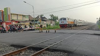 FULL NGEBUT!!! Kereta angkatan pagi dari Semarang & Kaligung dinas pakai lokomotif vintage
