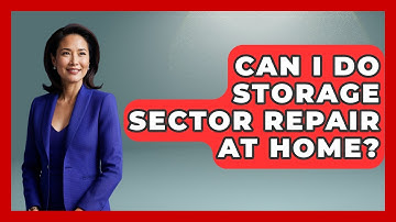 Can I Do Storage Sector Repair At Home? - The Hardware Hub