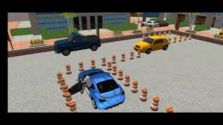 modern car parking 3d game - blue car parking - Android gameplay screenshot 3