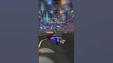 Why you NEVER break a Rule 1 in Rocket League👀 #rocketleague #clips #fyp