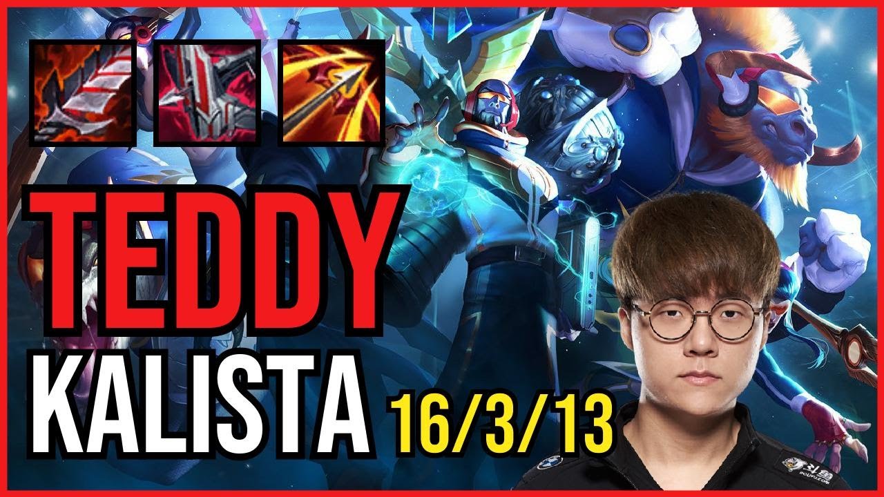 TEDDY - KALISTA vs. SAMIRA ADC | KR CHALLENGER | PATCH 11.2