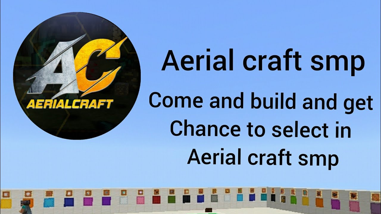 Minecraft Aerial craft smp announcement - YouTube