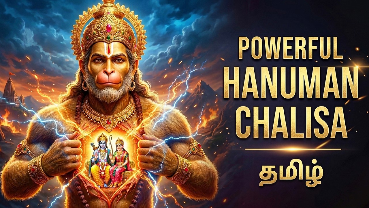 Powerful Hanuman Chalisa in Tamil | அனுமன் சாலிசா தமிழ் | Goosebumps Hanuman Song | Neels Devotional