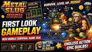 METAL SLUG RUSH First Impressions & Gameplay | Android & iOS | 2026 screenshot 2