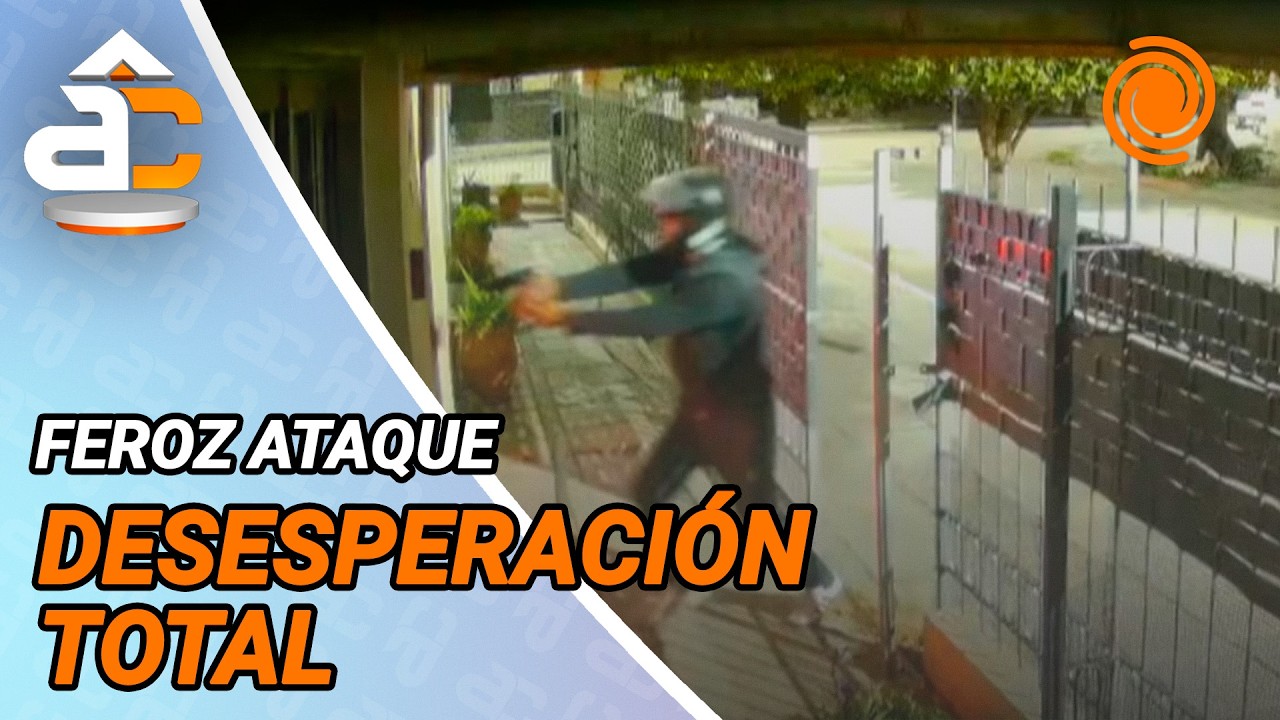 Motochoros armados atacaron a un matrimonio en la puerta de su casa