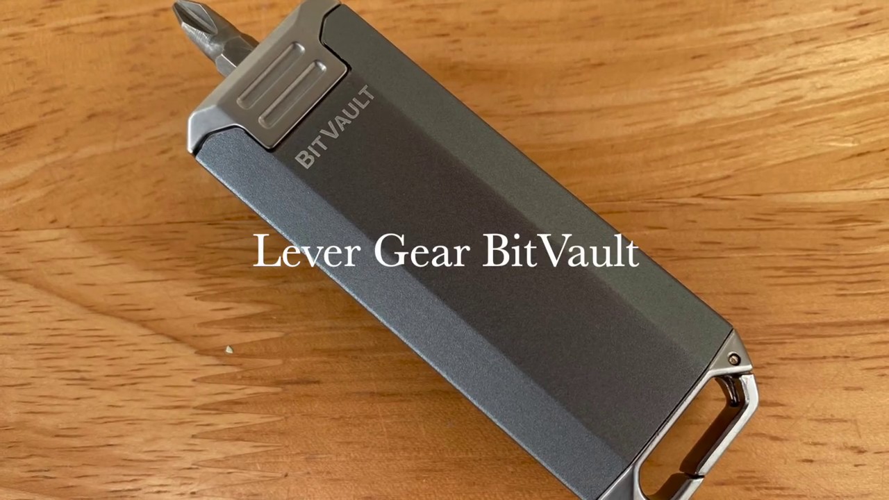 Lever Gear BitVault Review by UK EDC YouTube