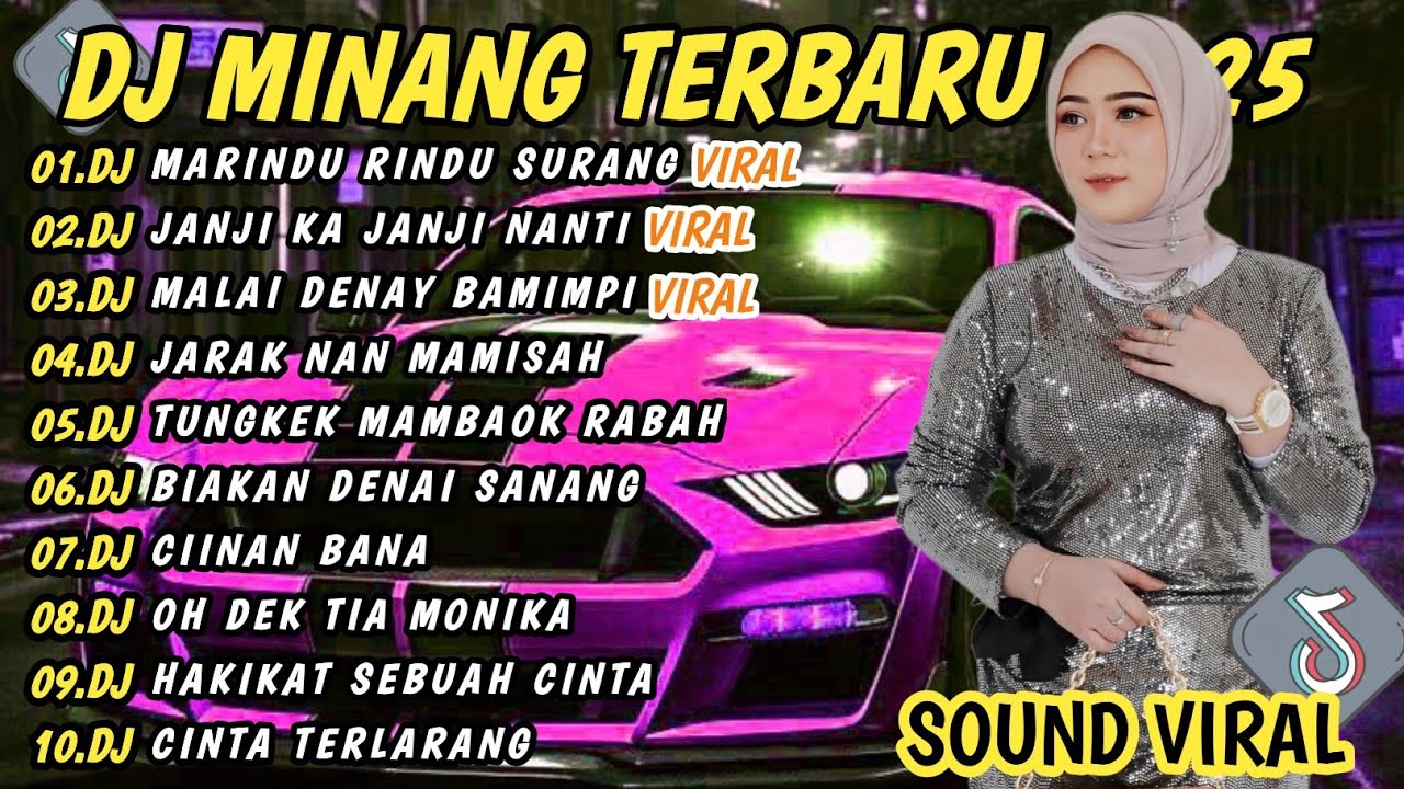 DJ MINANG TERBARU 2025 FULL BASS | VIRAL DJ MARINDU RINDU SURANG || JANJI KA JANJI NANTI