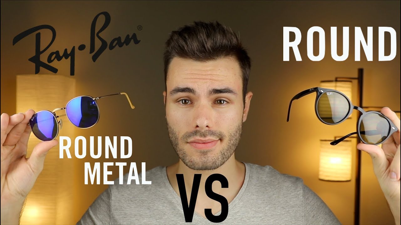 Ray-Ban Round Metal vs Round Acetate - YouTube