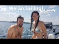 Our First Sail In Our Hunter 34! [ Ep 24- Sailing Nova Scotia ⛵]
