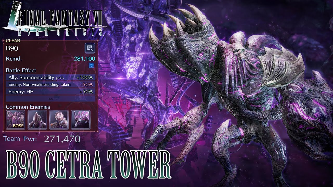 B90 Floor battle guide Specimen: Eidos boss - Sealed Tower of