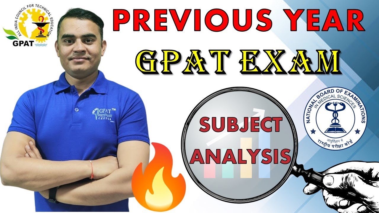 GPAT PREVIOUS YEAR QUESTION ANALYSIS | GPAT SUBJECTWISE QUESTION ANALYSIS | GPAT EXAM 2024 #gpat2024